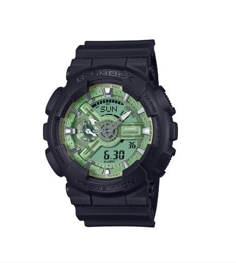Reloj Casio G-Shock para hombre con esfera verde