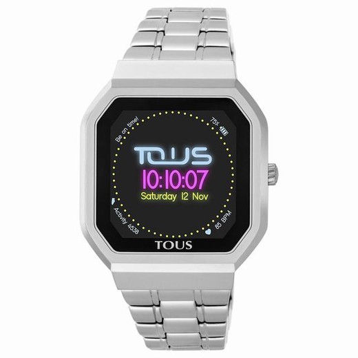 Quadratische Uhr Smartwatch Tous B-Connect