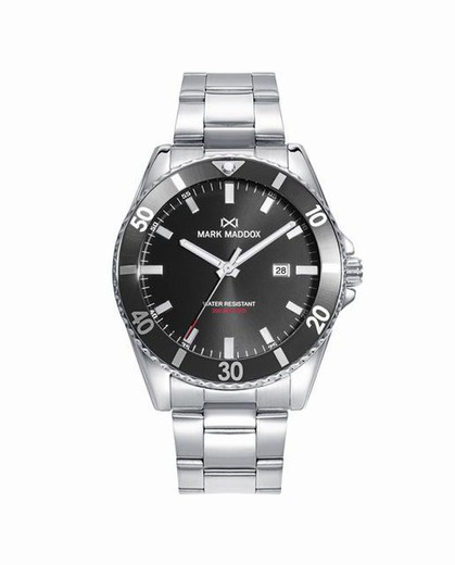 Reloj de hombre Mark Maddox Mission 3 agujas Black