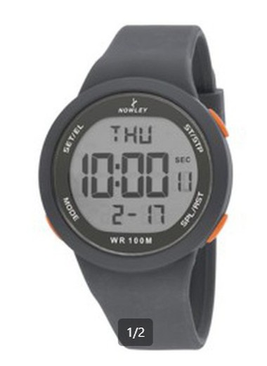 Reloj de hombre Nowley digital Gris