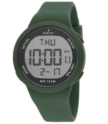 Reloj de hombre Nowley digital verde