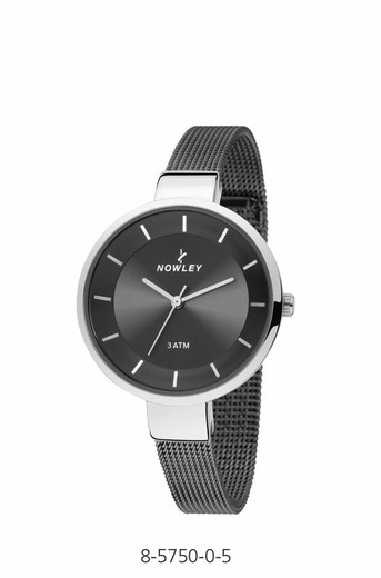 Reloj de mujer Nowley con caja acero y esterilla Ip negro