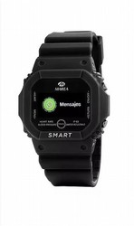 Relógio esportivo Smartwatch Marea preto