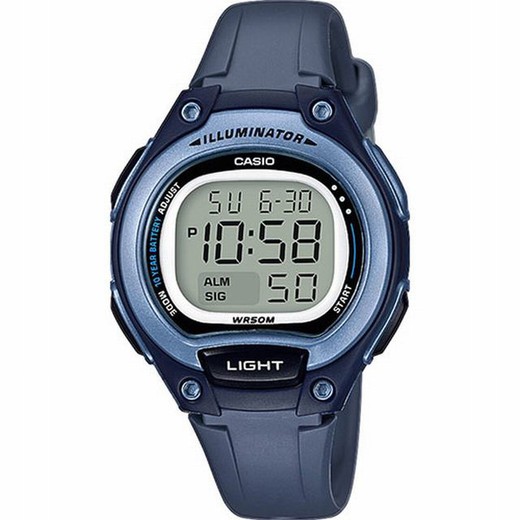 Relógio Digital Casio para crianças na cor azul