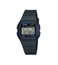 Reloj digital Casio Unisex F-91 color negro