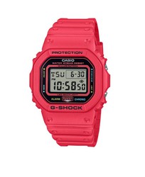 Reloj digital G-Shock resistentes a los golpes DW-5600 color rojo