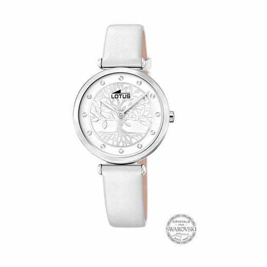 Reloj Lotus para mujer con esfera grabada con el arbol de la vida
