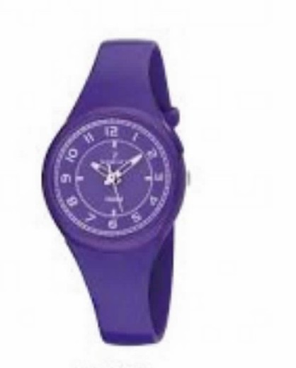 Montre nowley en polycarbonate lilas