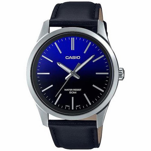 Reloj para hombre Casio Timeless Leather Blue