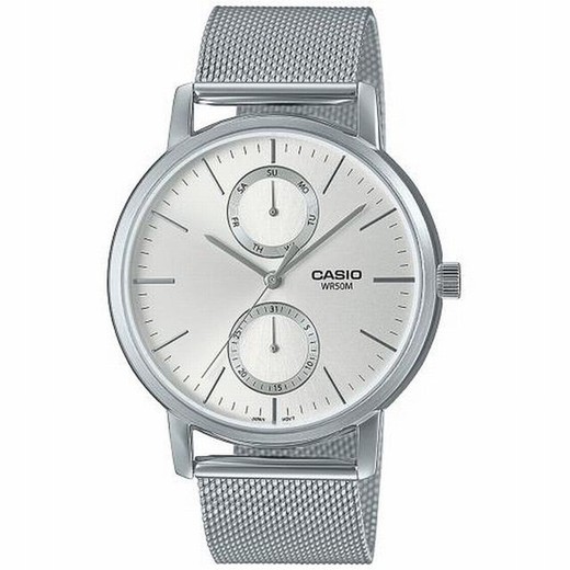 Montre Casio Timeless argentée pour homme