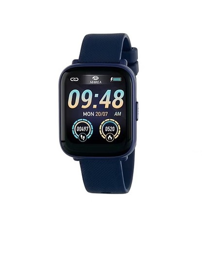 Reloj Smartwatch Marea Unisex B63001/1 con GPS color azul