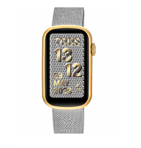 Reloj Smartwatch Tous T-Band Mesh Silver