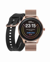 Reloj Smartwatch unisex Mark Maddox en acero Ip rosado