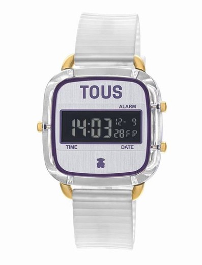 Montre Tous D-Logo Fresh White