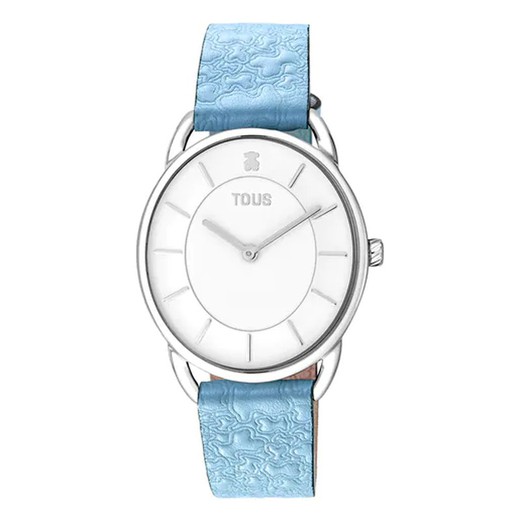 Relógio Tous Dai XL em pele azul
