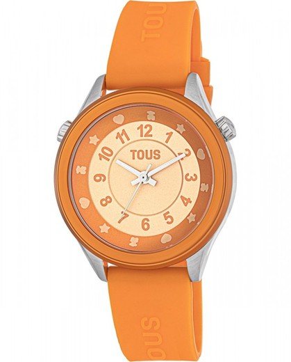 Montre Tous Mini Self Time Orange