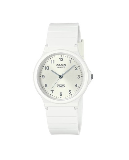 Reloj Unisex Casio MQ-24 color blanco