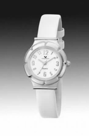 Relógio Viceroy para meninas com couro branco