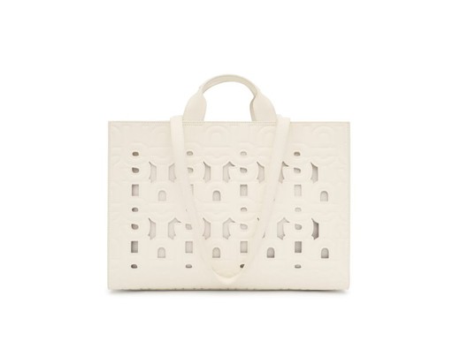 Shopper grande Tous Amaya Manifesto Cut Beige