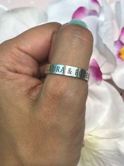 Einfacher Buchstabe personalisierte Silberallianz