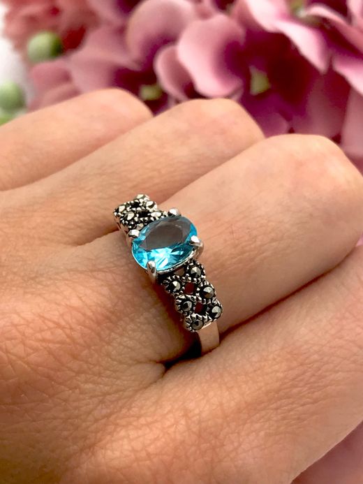 Anillo de plata de ley Cel