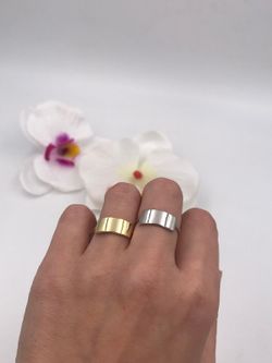 Anpassbarer Ring aus vergoldetem Sterlingsilber
