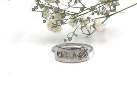 Anpassbarer Ring aus Sterlingsilber