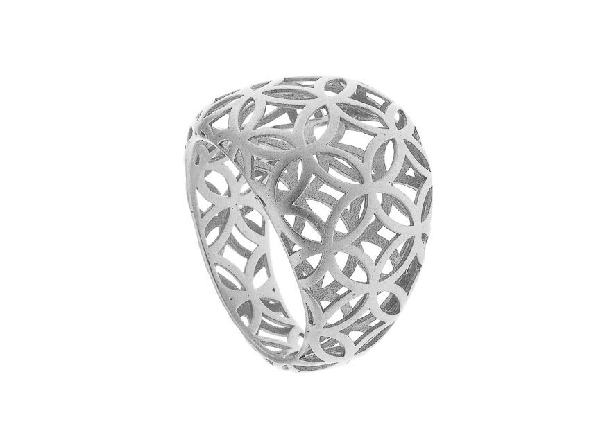 Anillo en plata de ley Electra Flowers