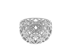 Anillo en plata de ley Electra Flowers