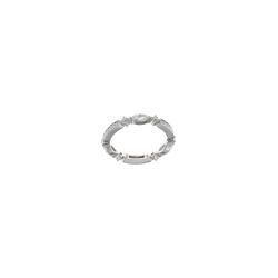 Anillo en plata de ley Multi Tear White