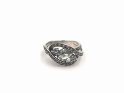 Bague en argent sterling Louange