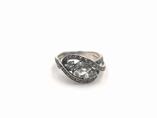 Bague en argent sterling Louange