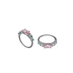 Anillo en plata de ley Rosemari