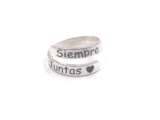 Immer zusammen Sterling Silber Ring