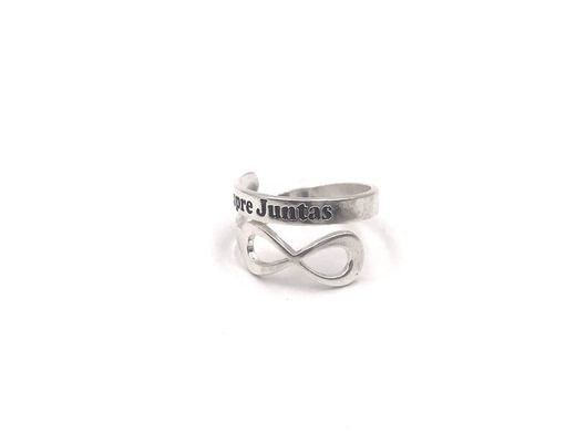 Bague en argent sterling « Infinity Always Together »