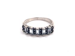 Anillo en plata de ley Topaz