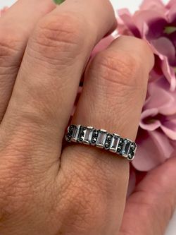 Anillo en plata de ley Topaz