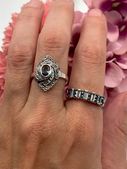 Anillo en plata de ley Triangle