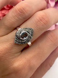 Anillo en plata de ley Triangle