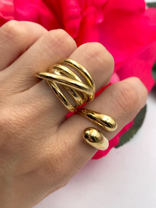 Anillo Lotus LS2441 Gold