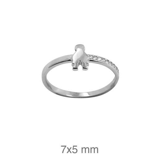 Silberring mit Kind