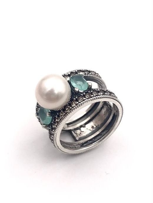Anillo plata Aduu