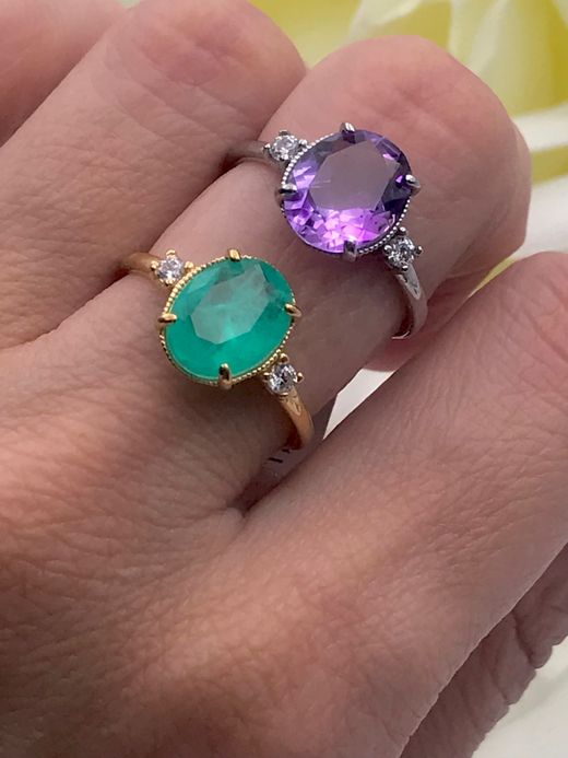 Anillo Top Amatist