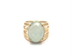 Bague en or Top Cage