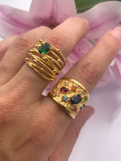 Anillo Top plata Okushiri