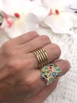 Ring Top Silber Lampedusa