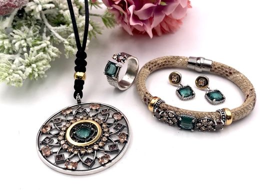 Top Seestern Grüner Ring