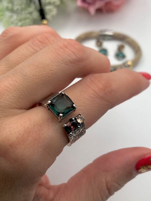 Top Seestern Grüner Ring