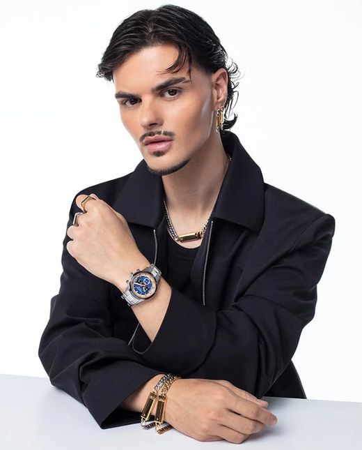 Anillo Viceroy Abraham Mateo 15213 Ip Dorado
