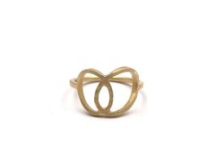 Gold Gargot Silber XS Ring